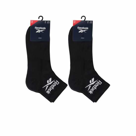 Reebok 6P Ankle Sock Sn00 Black Мъжки чорапи