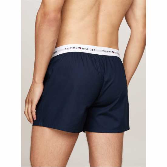 Tommy Hilfiger 2 Pack Woven Boxer Shorts  