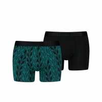 Puma Print Boxer Морско зелено Puma Print Boxer Морско зелено