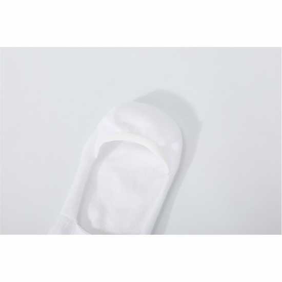 Мъжки чорапи Firetrap 3Pk Invisible Sock Бяло Firetrap 3Pk Invisible Sock Бяло Мъжки чорапи