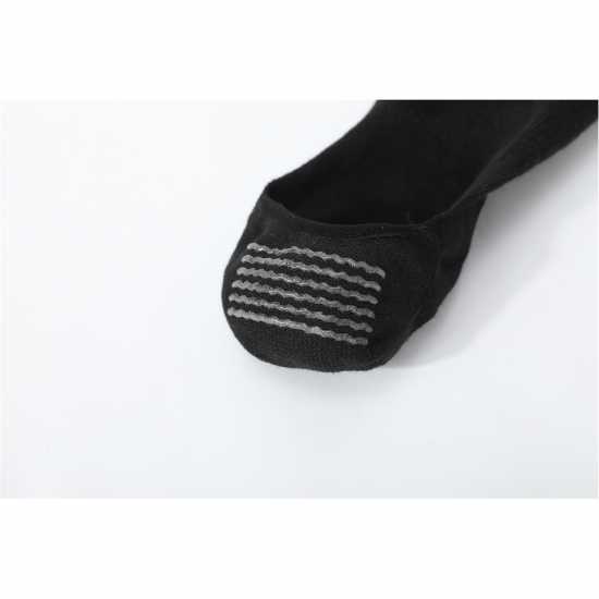 Firetrap 3Pk Invisible Sock Черно Мъжки чорапи
