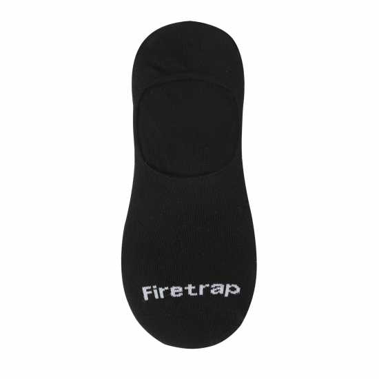Firetrap 3Pk Invisible Sock Черно/Бяло/Сиво Мъжки чорапи