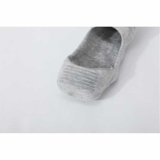 Firetrap 3Pk Invisible Sock Черно/Бяло/Сиво Мъжки чорапи