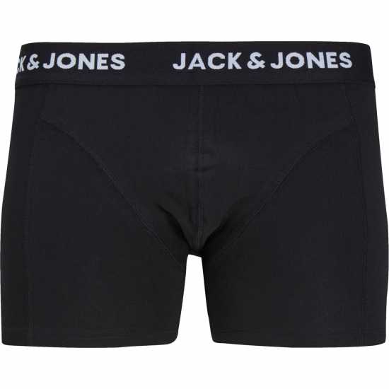 Jack And Jones Anthony 3-Pack Boxer Trunk Mens Black Мъжко бельо