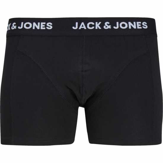 Jack And Jones Anthony 3-Pack Boxer Trunk Mens Черно Мъжко бельо