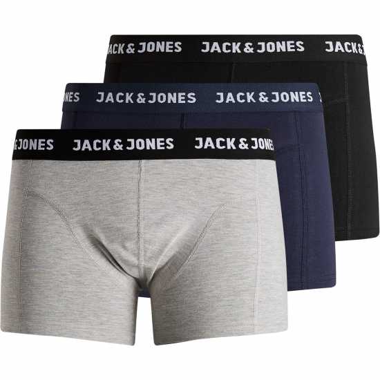 Jack And Jones Anthony 3-Pack Boxer Trunk Mens  Мъжко бельо