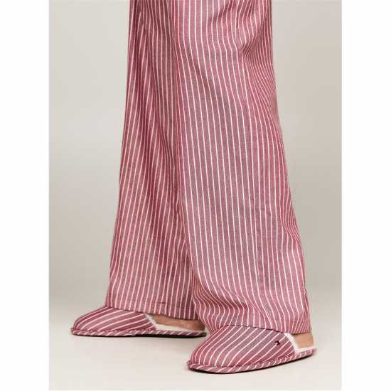 Дамски пижами Tommy Hilfiger Flannel Pyjama And Slipper Set Tommy Hilfiger Flannel Pyjama And Slipper Set Дамски пижами