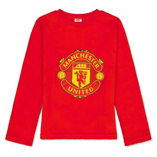 Детско облекло с герои Character Nightwear Gift Set Ман Ютд Character Nightwear Gift Set Ман Ютд Детско облекло с герои