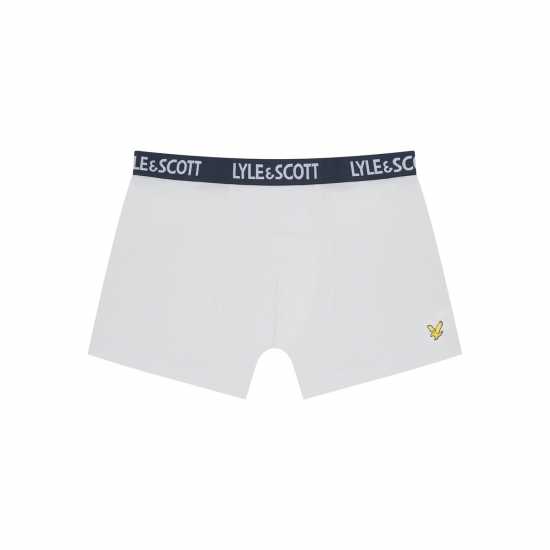 Lyle And Scott Kids' 3-Pack Core Trunks Син/Червен/Бял Lyle And Scott Kids' 3-Pack Core Trunks Син/Червен/Бял