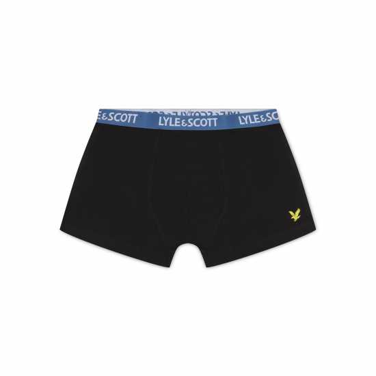 Lyle And Scott Kids' 3-Pack Core Trunks Черно/Многоцветно Lyle And Scott Kids' 3-Pack Core Trunks Черно/Многоцветно