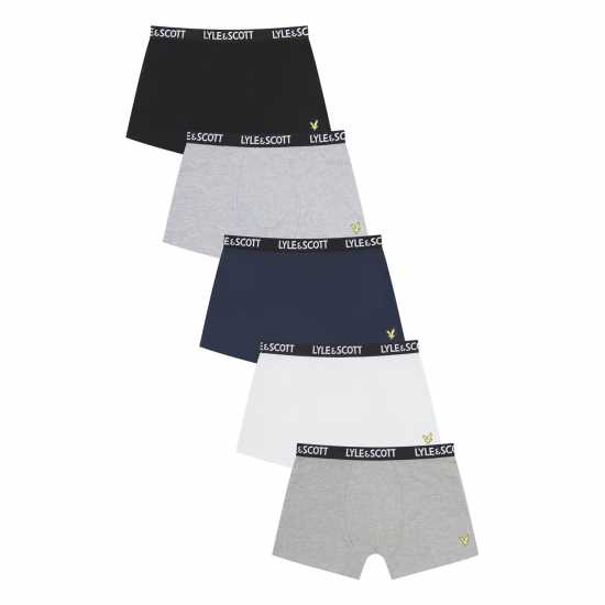 Lyle And Scott Kids' 5-Pack Trunks Многоцветно 