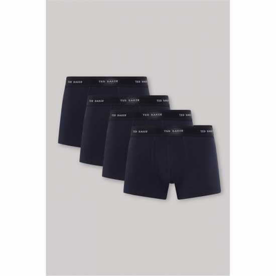 Ted Baker 4Pk Trunk Sn99 Navy/Navy Ted Baker 4Pk Trunk Sn99 Navy/Navy