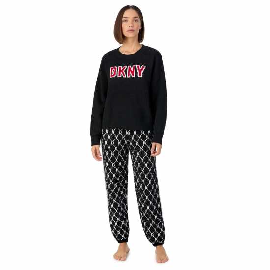 Dkny Women's Long-Sleeve Pyjama Set Dkny Women's Long-Sleeve Pyjama Set