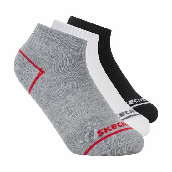 Skechers 3Pknon T Qc Ch99  