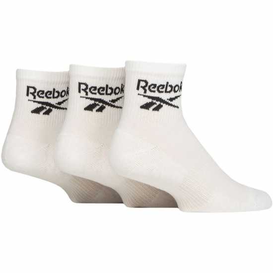 Reebok Ниски Чорапи Core Ankle Quarter Socks White Reebok Ниски Чорапи Core Ankle Quarter Socks White