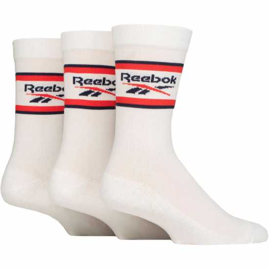 Reebok Sports Essentials Crew Socks White Reebok Sports Essentials Crew Socks White