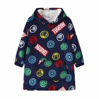 Character Kids' Snuggle Hooded Onesie Marvel 