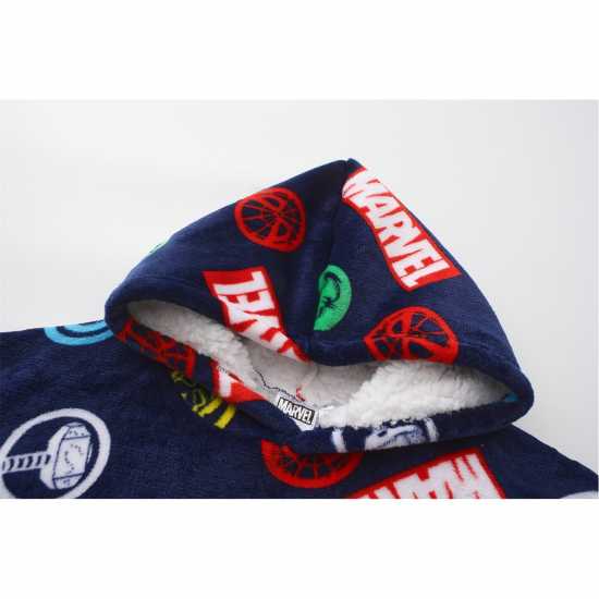 Character Kids' Snuggle Hooded Onesie Marvel 