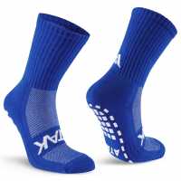 Atak Sports Mid Grip Socks Junior Royal/White 