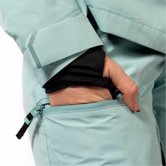 Gul Powder Ski Trousers Зелено Дамски апрески
