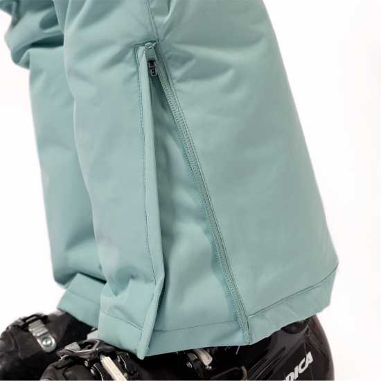 Gul Powder Ski Trousers Зелено Дамски апрески