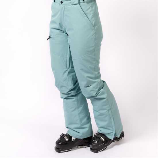 Gul Powder Ski Trousers Зелено Дамски апрески
