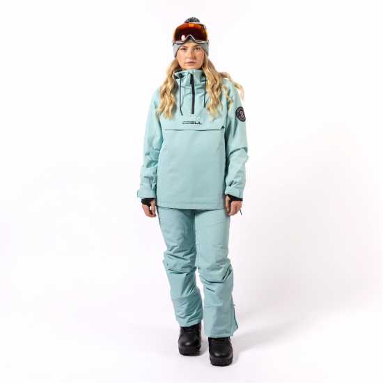 Gul Powder Ski Trousers Зелено Дамски апрески