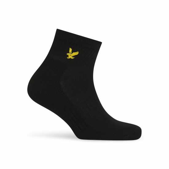 Lyle And Scott 3 Чифта Спортни Чорапи Men's 3 Pack Trainer Socks Черно 