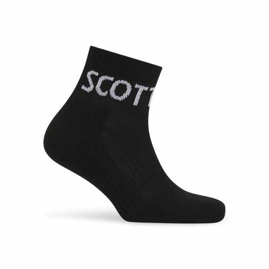 Lyle And Scott 3 Чифта Спортни Чорапи Men's 3 Pack Trainer Socks Черно 