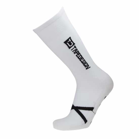 Long Sock 00 White Мъжки чорапи