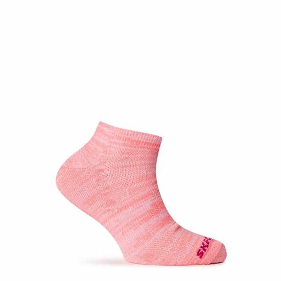 Детски чорапи Skechers 3 Pack Low Cut Socks Juniors Розово/Жълто Skechers 3 Pack Low Cut Socks Juniors Розово/Жълто Детски чорапи