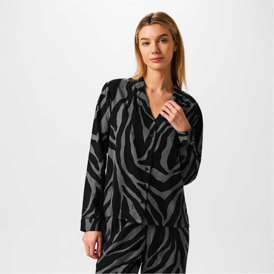Biba Collar Revere Pj Set  Дамски пижами