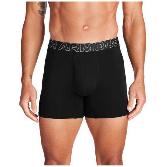 Мъжко бельо Under Armour Boxers 3-Pack Mens Черно Under Armour Boxers 3-Pack Mens Черно Мъжко бельо