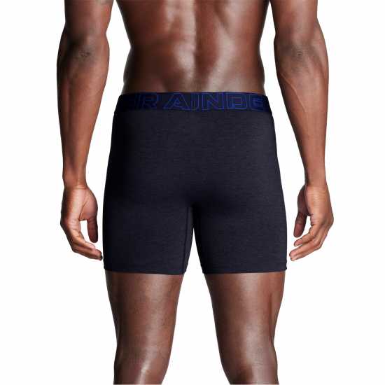 Under Armour Boxers 3-Pack Mens Blu/Gry/Blu Мъжко бельо