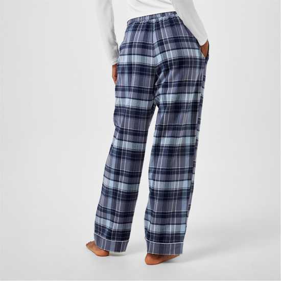 Jack Wills Check Flannel Pyjama Trousers Фолкстоун Каре 