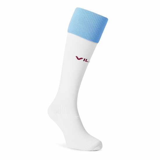 Aston Villa Away Socks Juniors Aston Villa Away Socks Juniors