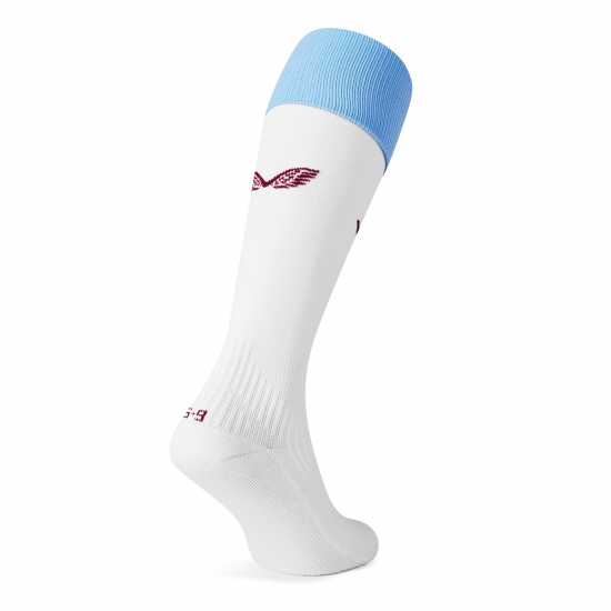 Aston Villa Away Socks Juniors Aston Villa Away Socks Juniors