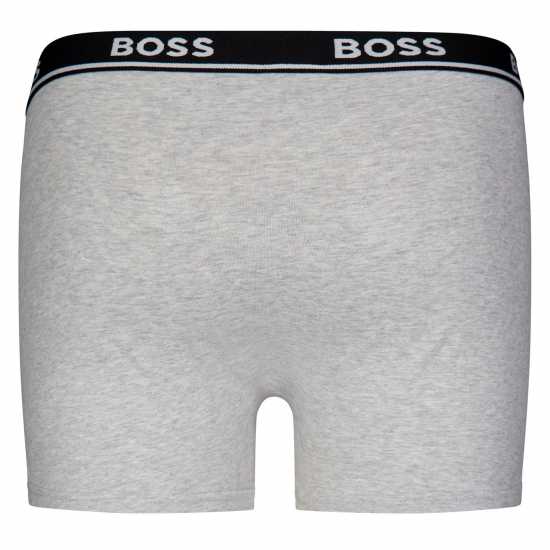 Hugo Boss Boss Kids' 2-Pack Logo Boxers Сиво A32 Hugo Boss Boss Kids' 2-Pack Logo Boxers Сиво A32