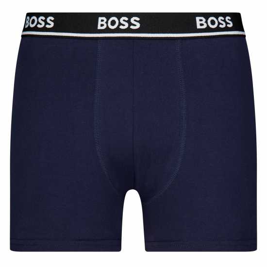 Hugo Boss Boss Kids' 2-Pack Logo Boxers Navy 849 