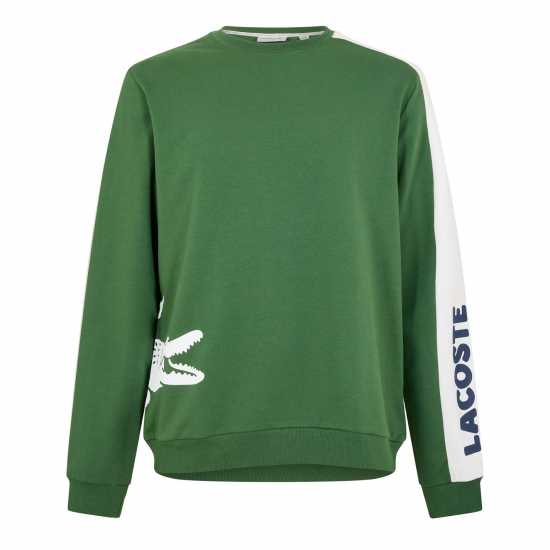 Printed Lounge Sweatshirt Lacoste Printed Lounge Sweatshirt