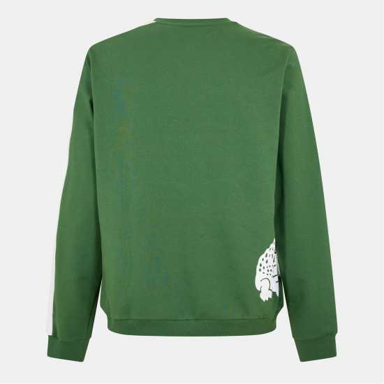 Printed Lounge Sweatshirt Lacoste Printed Lounge Sweatshirt