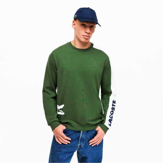 Lacoste Men's Printed Long Sleeve Pyjama Top  