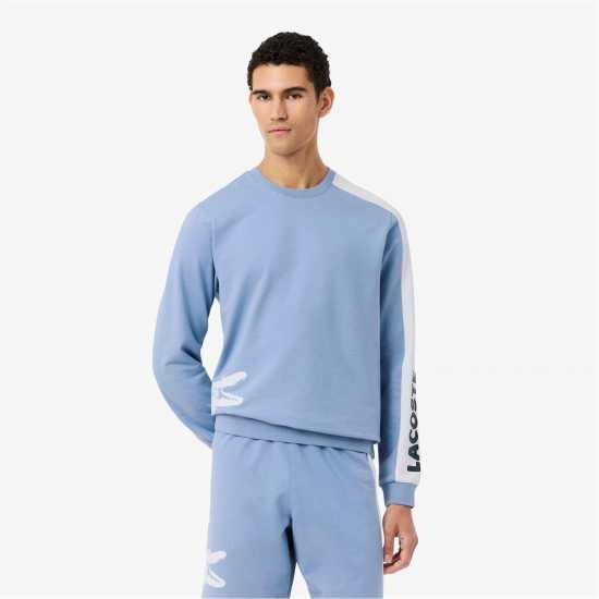 Lacoste Men's Printed Long Sleeve Pyjama Top Lacoste Men's Printed Long Sleeve Pyjama Top