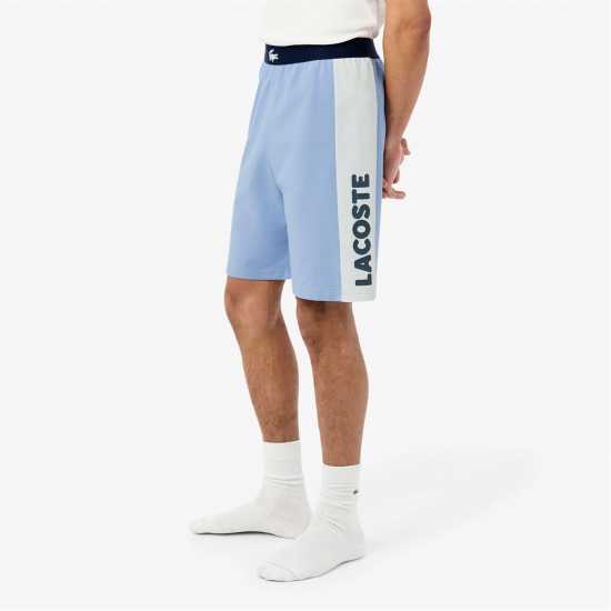 Lacoste Fleece Lounge Shorts Blue 30Y Lacoste Fleece Lounge Shorts Blue 30Y