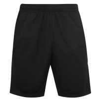 Adidas Мъжки Шорти 3-Stripes 9-Inch Shorts Mens Black/White Мъжко облекло за едри хора