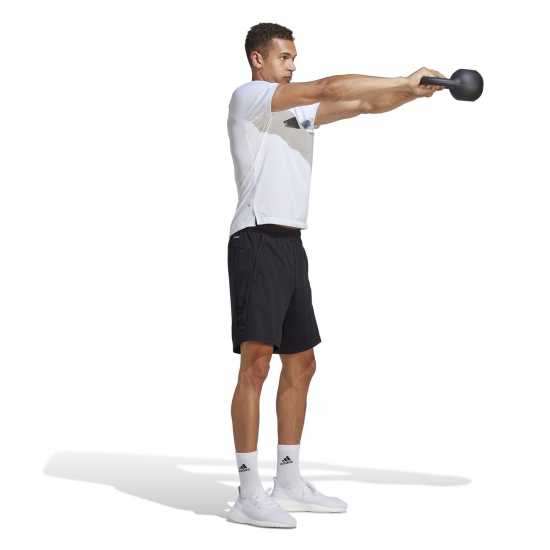 Мъжки дрехи за фитнес Adidas Дамски Къси Шорти За Тренировка All Set Training Shorts Черно/Бяло Adidas Дамски Къси Шорти За Тренировка All Set Training Shorts Черно/Бяло Мъжки дрехи за фитнес