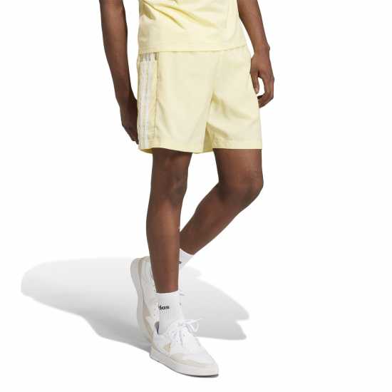 Дамски къси панталони Adidas Essentials 3-Stripes Shorts Почти Жълто Adidas Essentials 3-Stripes Shorts Почти Жълто Дамски къси панталони