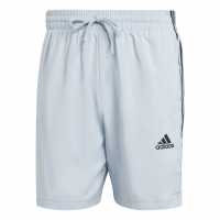 Adidas Мъжки Шорти 3-Stripes Shorts Mens Wonder Blue Мъжко облекло за едри хора