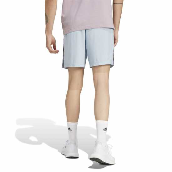 Дамски къси панталони Adidas Essentials 3-Stripes Shorts Чудесно синьо Adidas Essentials 3-Stripes Shorts Чудесно синьо Дамски къси панталони