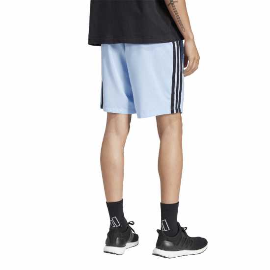 Adidas Essentials 3-Stripes Shorts Glow Blue 